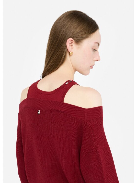 Liu Jo Liu Jo Abito da sera MF5161MA85QD6591 Rosso Slim Fit