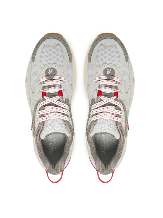 REPLAY REPLAY Sneakersy GMSD5 .000.C0001T Szary