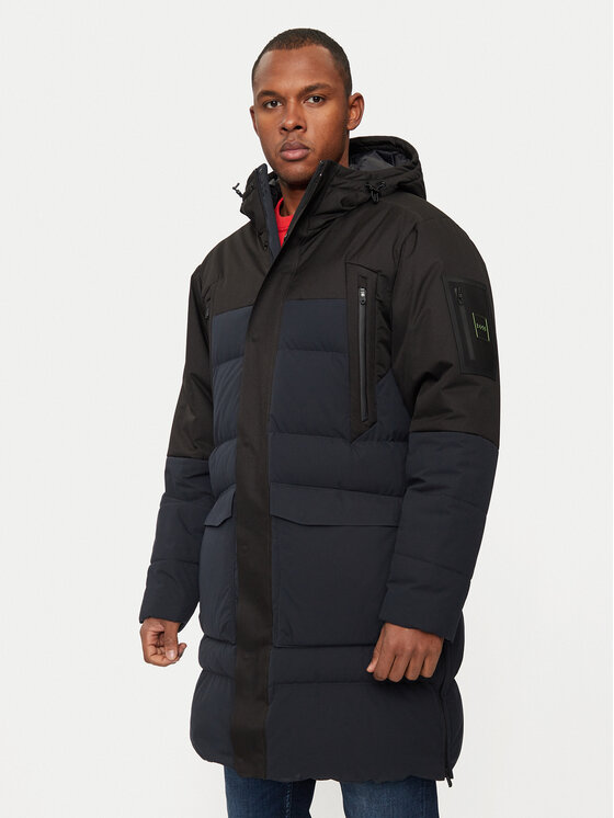 BOSS BOSS Pehelykabát 50515113 Sötétkék Regular Fit