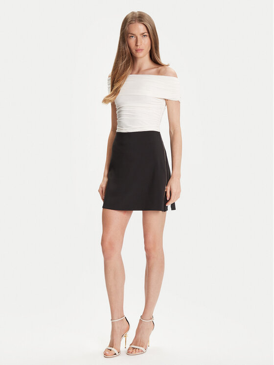Rinascimento Rinascimento Fustă tip creion CFC0125225003 Negru Slim Fit