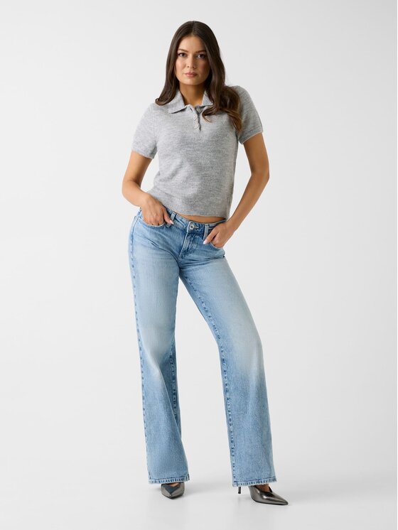 Guess Guess T-Shirt 180860 Szary Classic Fit