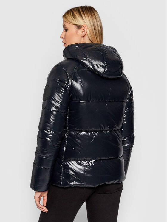 Giubbotto piumino D38090W LUCK13 Nero Regular Fit