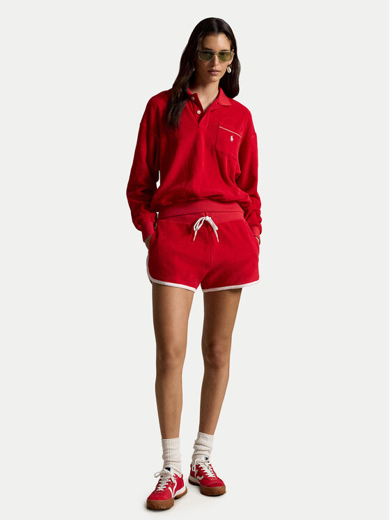 Polo Ralph Lauren Polo Ralph Lauren Jopa 211A12737003 Rdeča Relaxed Fit