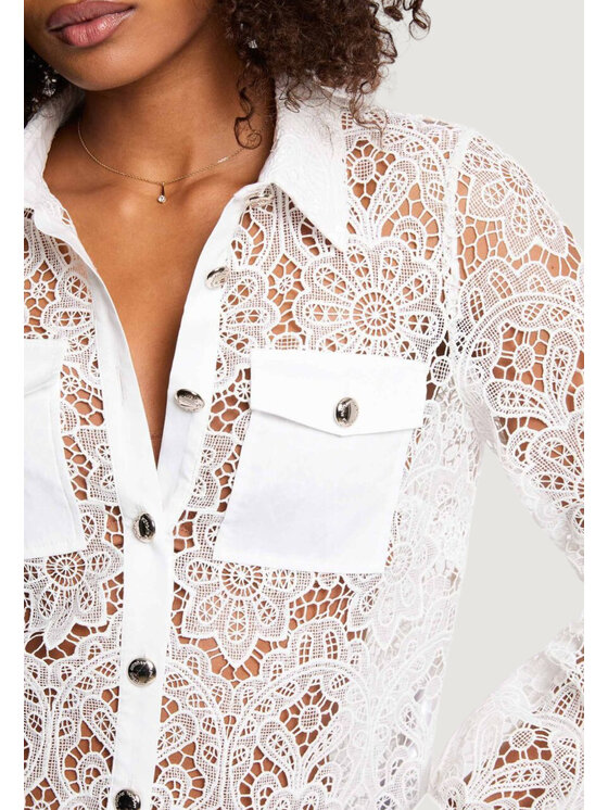 Morgan Morgan Hemd 251-CIVI Weiß Regular Fit