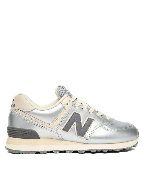 New Balance New Balance Sneakersy WL574MLG Srebrny