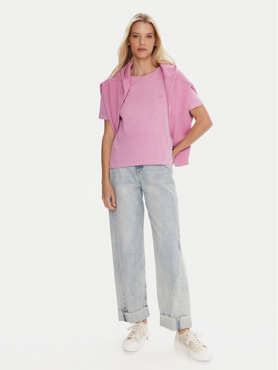 Quiksilver Quiksilver Marškinėliai Essential EQWZT03196 Violetinė Regular Fit