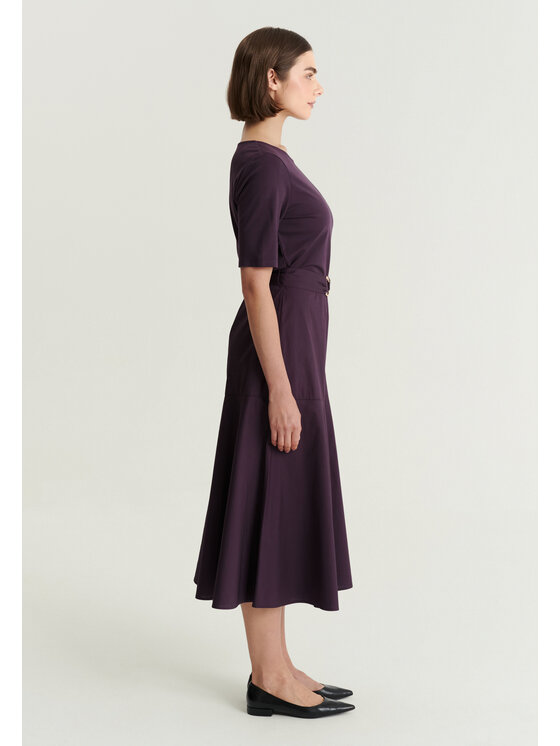 TATUUM TATUUM Sukienka codzienna TOTIS Fioletowy Flare Fit