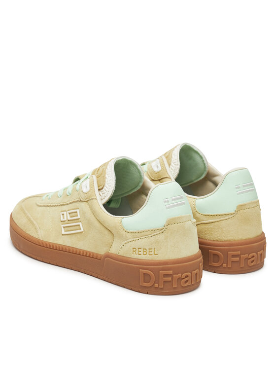 D.Franklin D.Franklin Sneakersy DFSH387005 Żółty