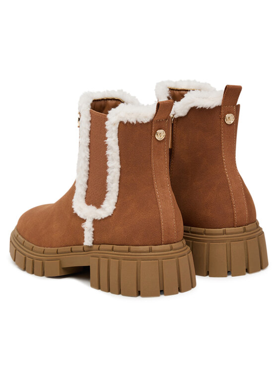 MICHAEL Michael Kors MICHAEL Michael Kors Polokozačky MK02655220 Hnědá