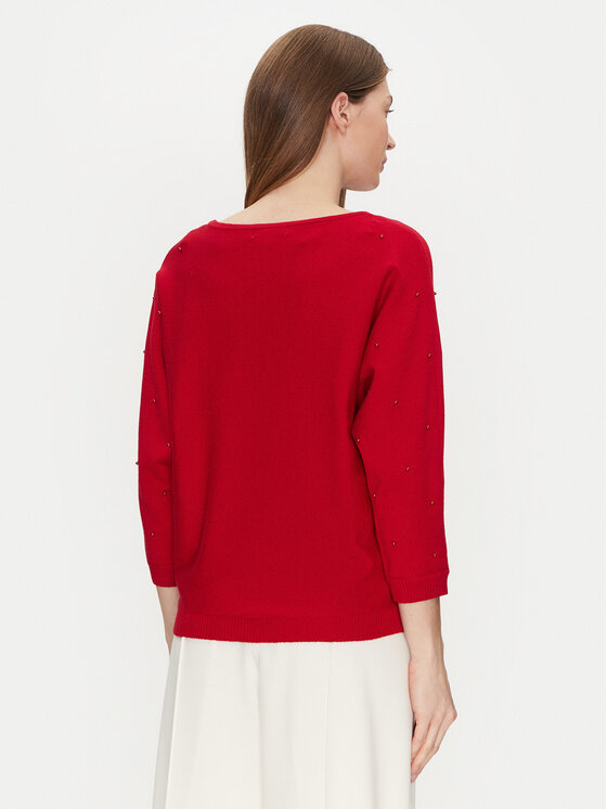 Tatuum Tatuum Maglione Perlo T2424.090B Rosso Regular Fit