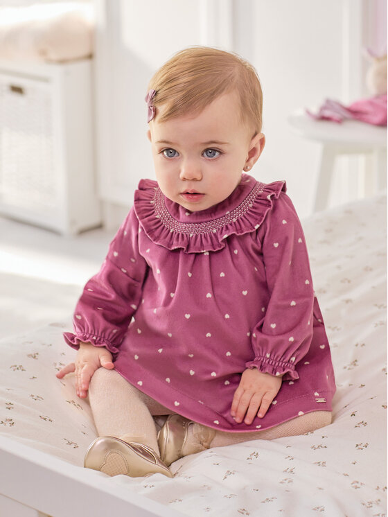 Mayoral Mayoral Rochie de zi 2.840 Violet Regular Fit
