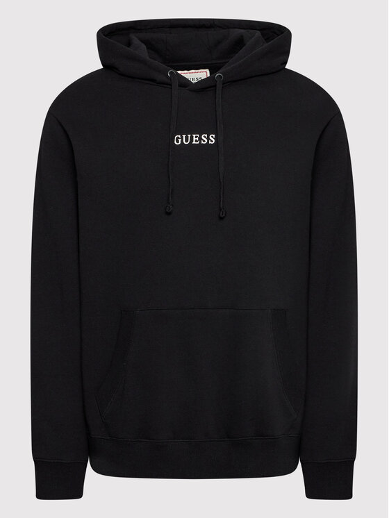Guess Guess Μπλούζα M2BQ50 K9YH1 Μαύρο Regular Fit