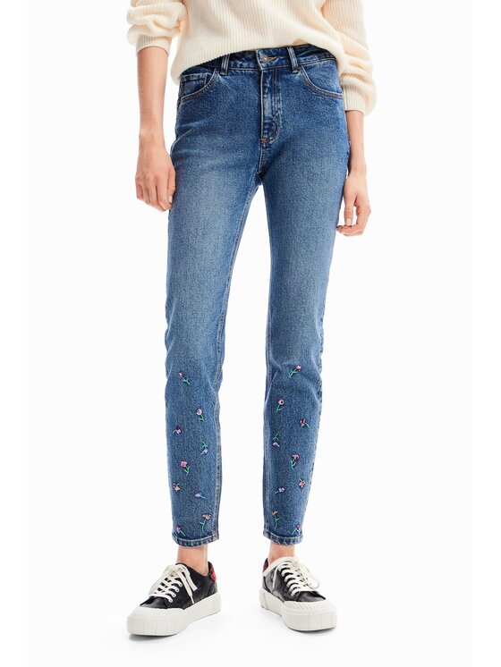 Desigual Desigual Τζιν VIENA Μπλε Slim Fit