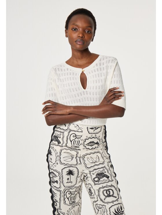 Fabienne Chapot Fabienne Chapot Sweter 6039-1607-173 Beżowy