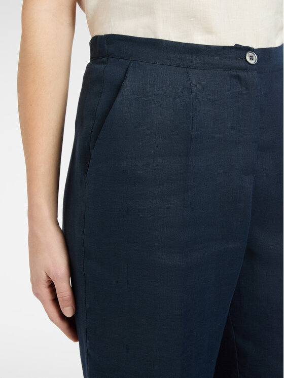 Elena Mirò Elena Mirò Spodnie materiałowe P007P000494N034 Niebieski Regular Fit