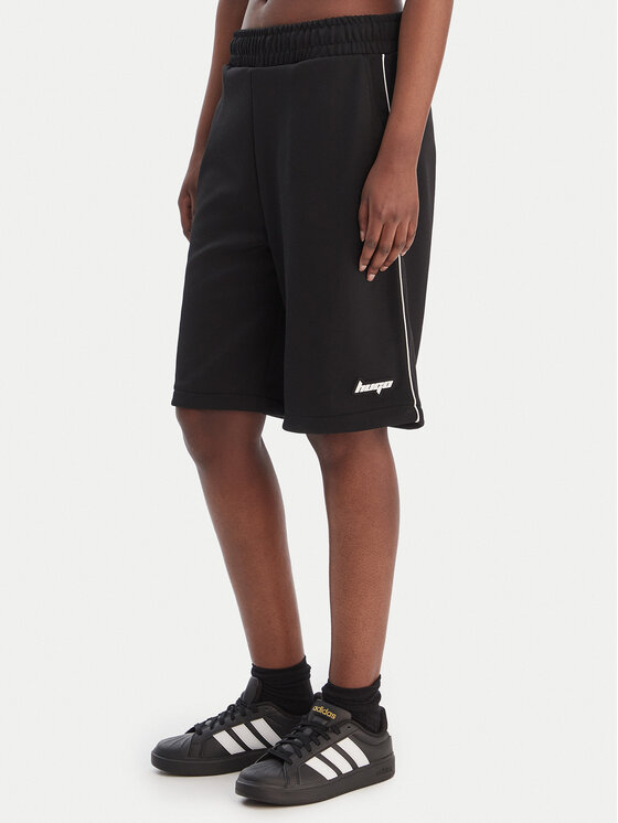 HUGO HUGO Spodnie materiałowe Nateam 50554074 Czarny Regular Fit