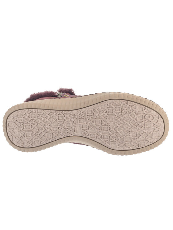 Skechers Skechers Śniegowce Wilshire Blvd - Fresh Zip Bordowy