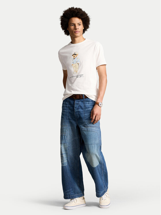 Polo Ralph Lauren Polo Ralph Lauren T-Shirt 710854497037 Bílá Regular Fit