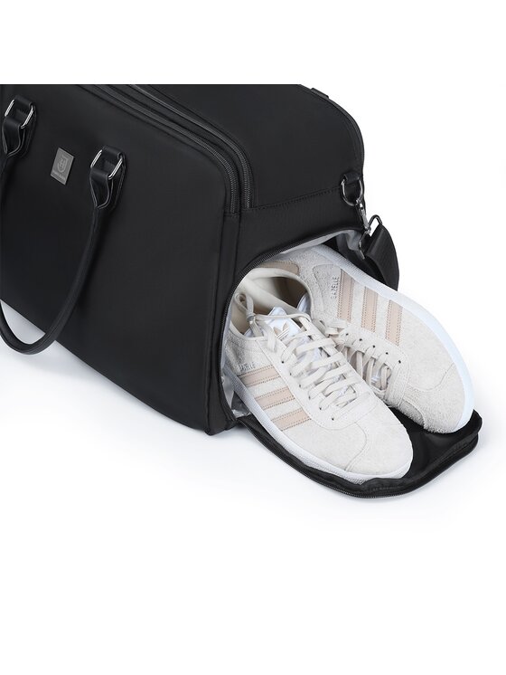 James Hawk James Hawk Torba na ubrania Duffle Bag Czarny