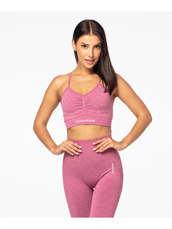 Carpatree Carpatree Biustonosz sportowy Allure Bra Różowy