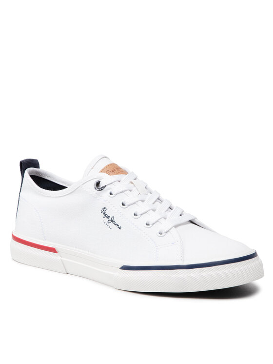 Pepe Jeans Pepe Jeans Tenisenes Kenton Smart 22 PMS30811 Balts
