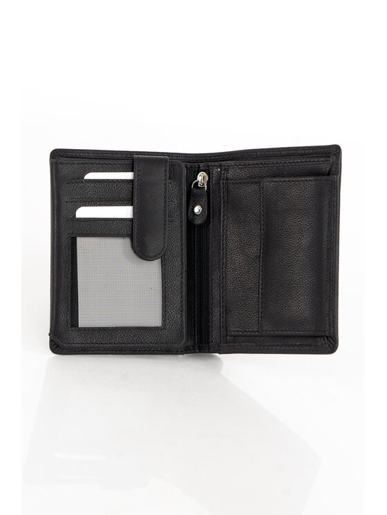 Mustang Mustang Portafoglio da uomo DENIMO HIGH WALLET Nero