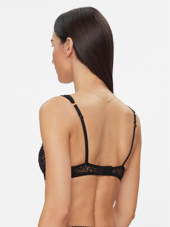Aubade Aubade Reggiseno Balconette Gold Pleasure 1DF14 Nero