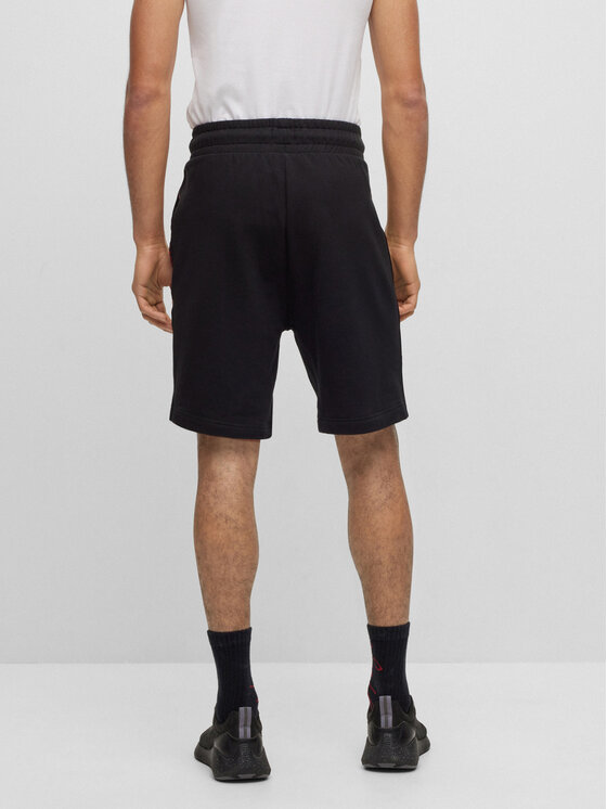 HUGO Hugo Sportovní kraťasy Sporty Logo 50496996 Černá Regular Fit