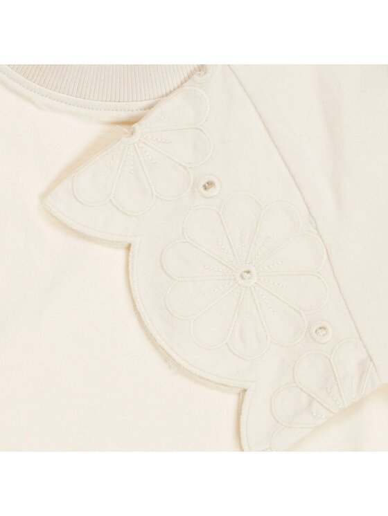 Tumble 'N Dry Tumble 'N Dry T-Shirt 84/21185/17291/14 Kremowy Regular Fit