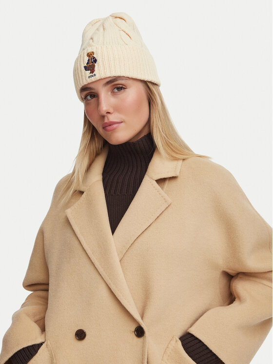 Polo Ralph Lauren Polo Ralph Lauren Czapka 455P18118003 Kremowy