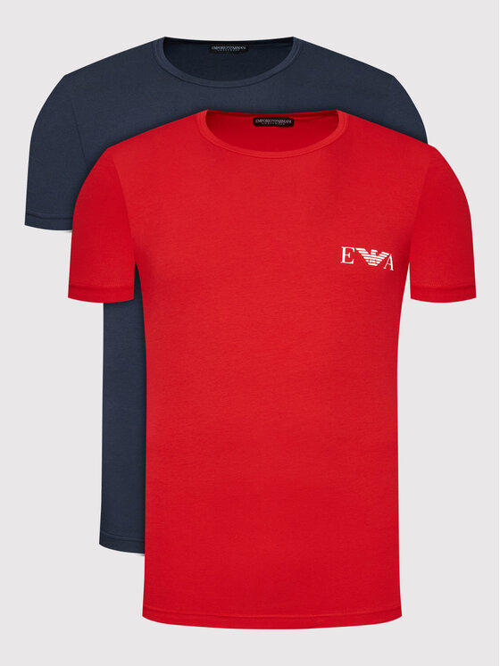 Emporio Armani Underwear 2 marškinėlių komplektas 111670 2R715 96635 Spalvota Regular Fit