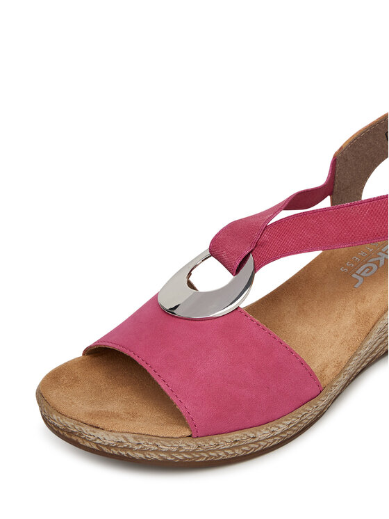 Rieker Rieker Sandali 624H6-32 Rosa
