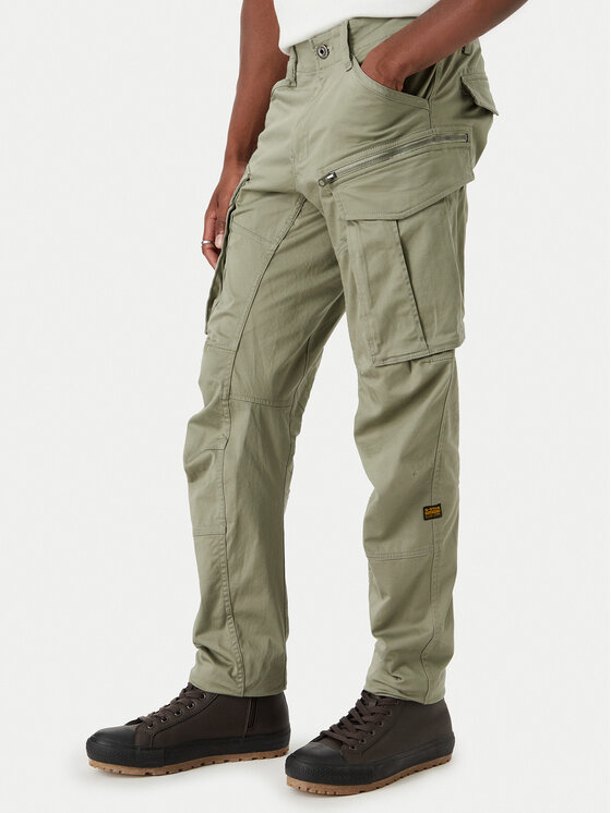 G-Star Raw G-Star Raw Hlače Rovic D02190-5126 Zelena Tapered Fit