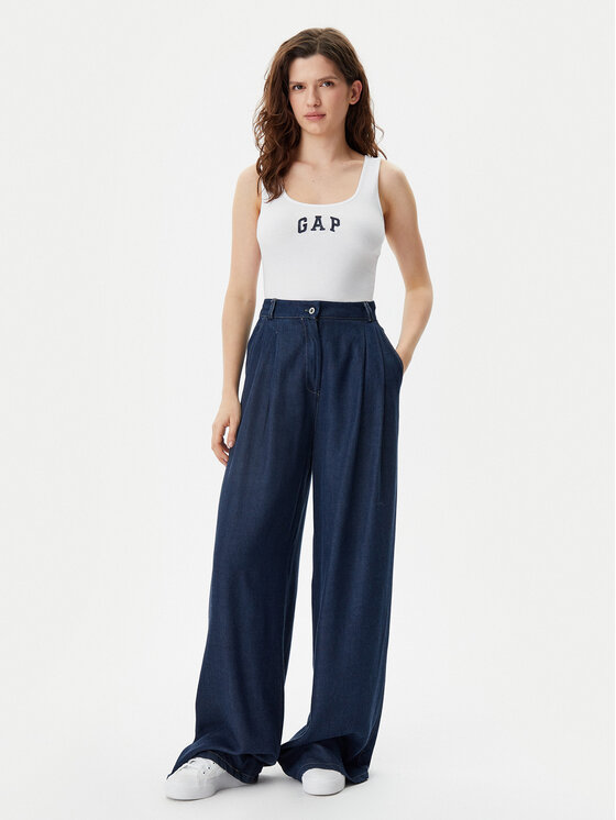 Gap Gap Topiņš 585421-01 Balts Slim Fit