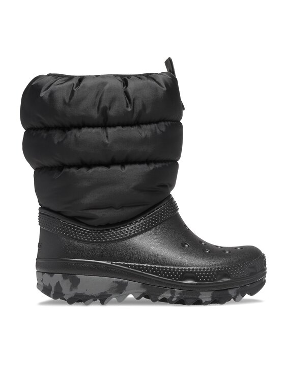 Cizme de zăpadă Crocs Crocs Classic Neo Puff Boot T 207683 Negru