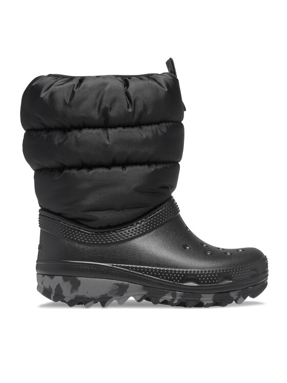 Crocs Crocs Μπότες Χιονιού Crocs Classic Neo Puff Boot T 207683 Μαύρο