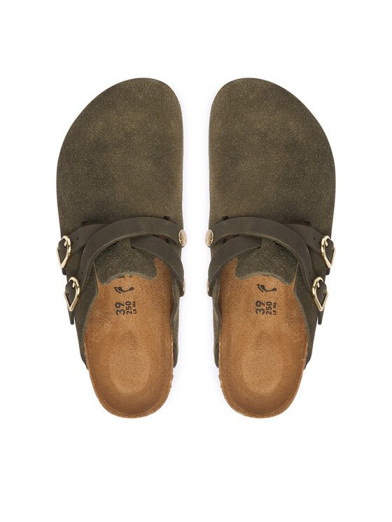 Birkenstock Birkenstock Šlepetės Blair D-Buckle 1033158 Tamsiai žalia