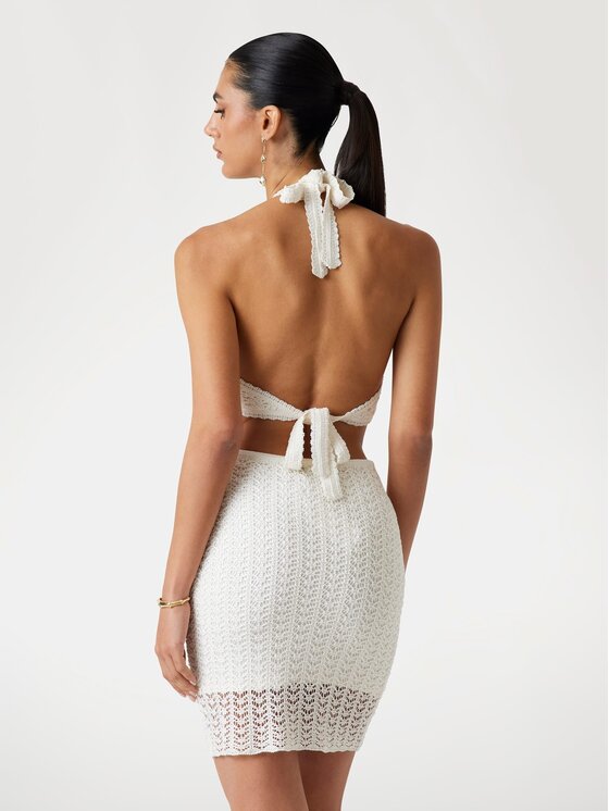Guess Guess Každodenní šaty 176425 Bílá Classic Fit