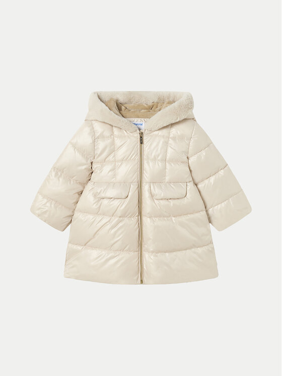 Mayoral Mayoral Зимно яке 2483 Бежов Regular Fit