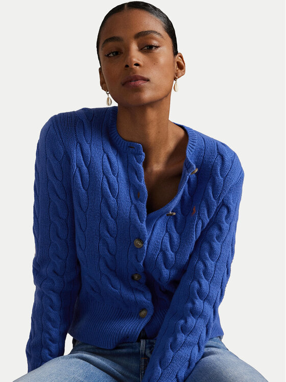 Polo Ralph Lauren Polo Ralph Lauren Cardigan 211972104012 Blu Slim Fit