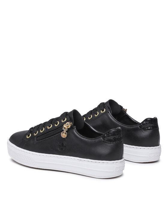 Rieker Rieker Sneakersy L59L1-01 Čierna