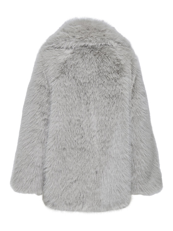 ONLY ONLY Шуба Ashia 15356621 Сірий Regular Fit