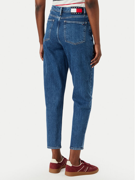 Tommy Jeans Tommy Jeans Traperice DW0DW23464 Plava Mom Fit