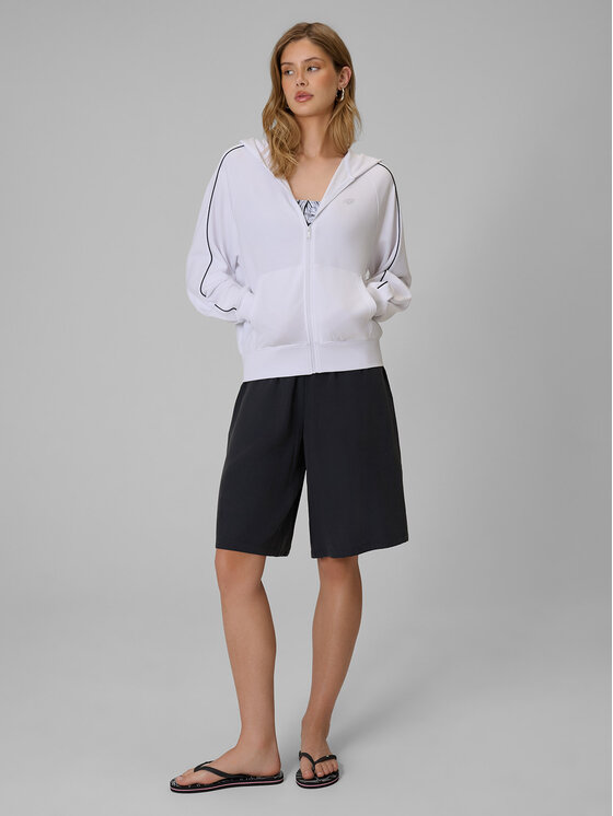 4F 4F Bluza OCEANS KEEPERS Biały Relaxed Fit