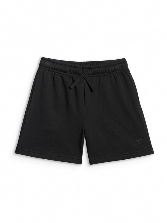 4F 4F Szorty sportowe BASIC+ Czarny Regular Fit