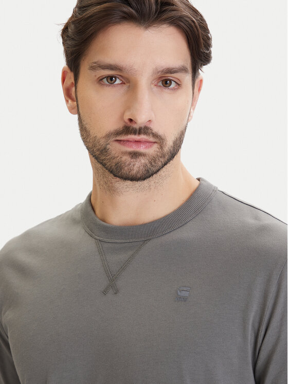 G-Star Raw G-Star Raw T-Shirt Nifous D24449-336 Šedá Regular Fit