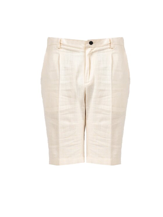 Antony Morato Antony Morato Pantaloncini MMSH00145-FA800126 Écru Regular Fit