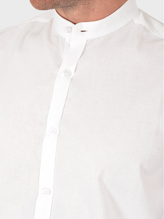 Evenemen Evenemen Koszula James Biały Slim Fit