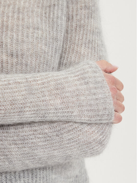 Max Mara Leisure Max Mara Leisure Sweter Fresis 2426366118 Szary Relaxed Fit
