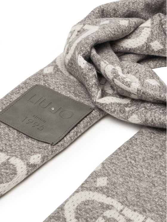 Liu Jo Liu Jo Sciarpa Stola Maxi Oval 2022F5038 T0300 Grigio